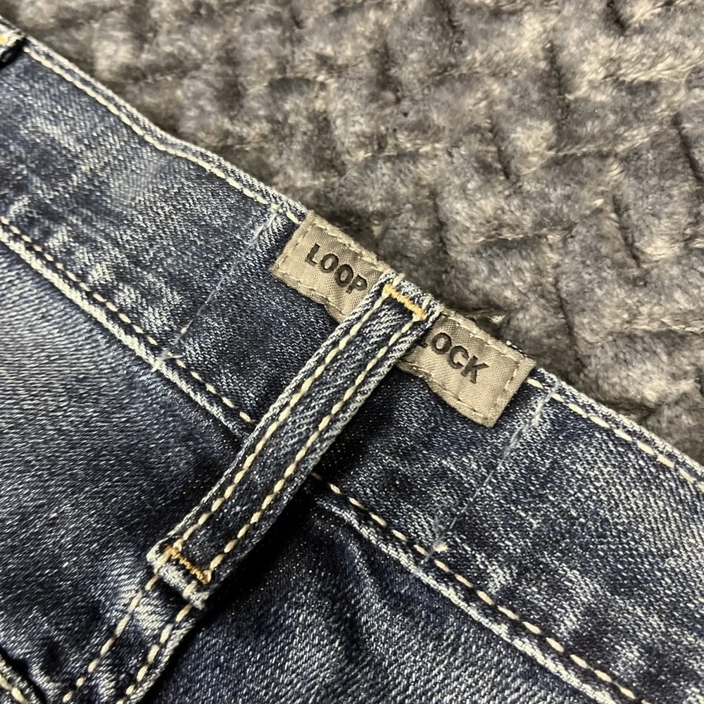 Ariat Jeans 38x32 M4 Low Rise Boot Cut Work Jeans Denim Med Wash EUC